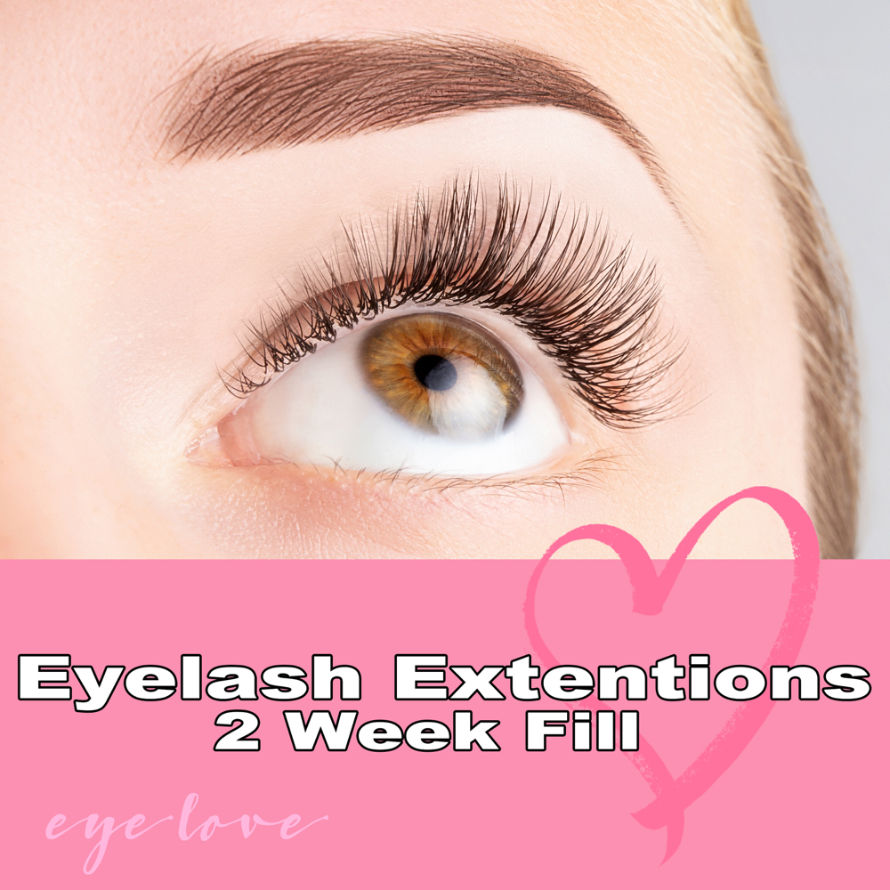 Eyelash Extentions- 2 Week Fill