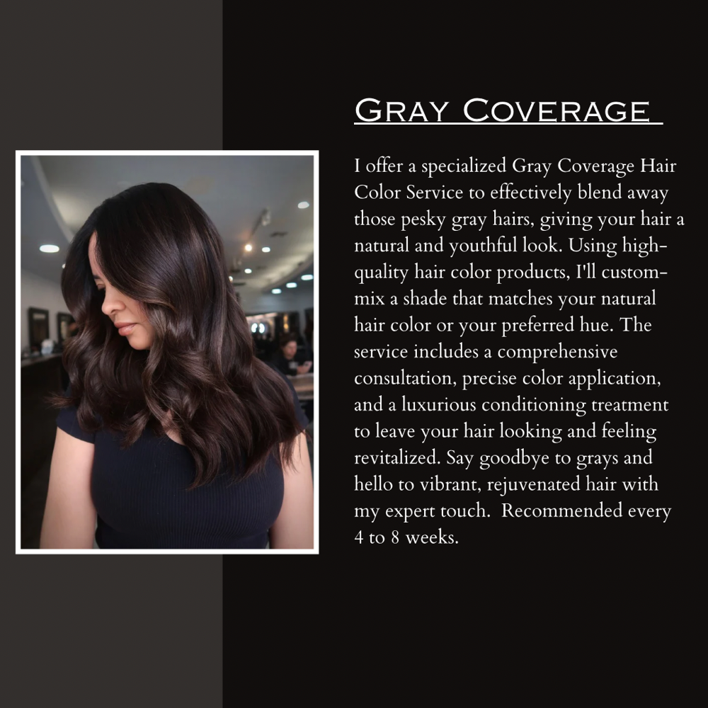 Gray Coverage Retouch