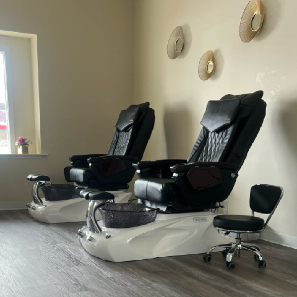 Gel Pedicure at Hair & Nails By: ChristinaFisher in Walkerton, IN