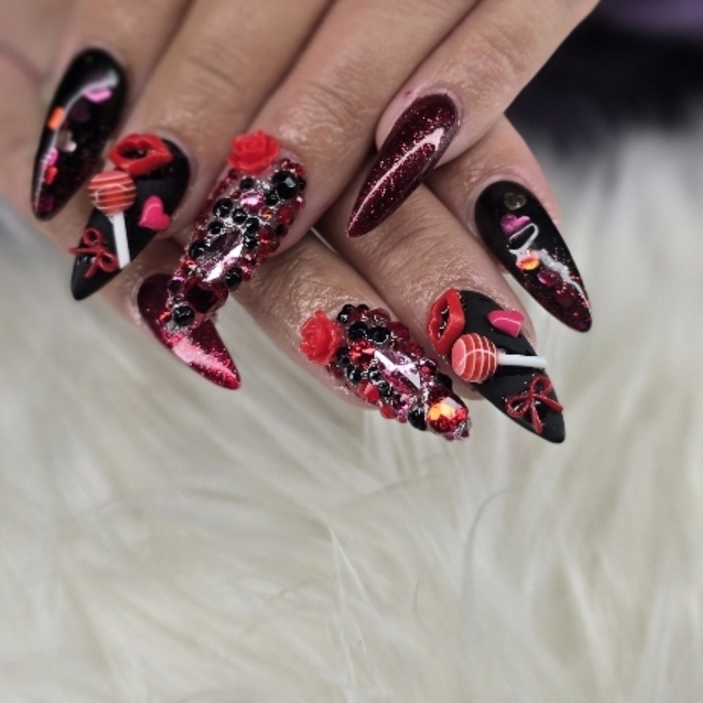 Fullset W/ Gel Long at Nailed It! Brilliance By April in Barberton, OH