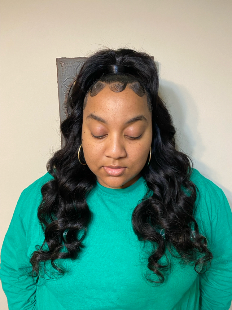 Half Up/Half Down Quickweave