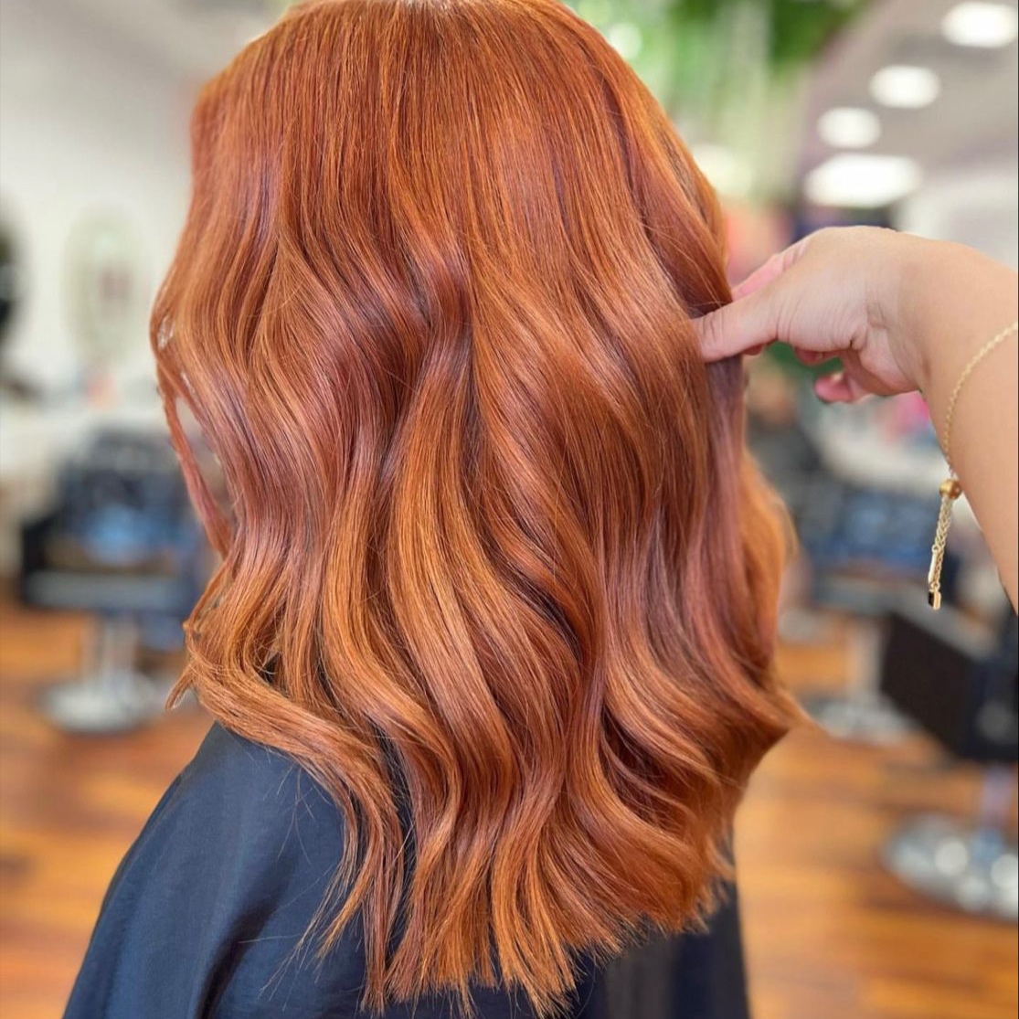 Carnelian Orange Hair at Glam Queen Dee in Milton, WV