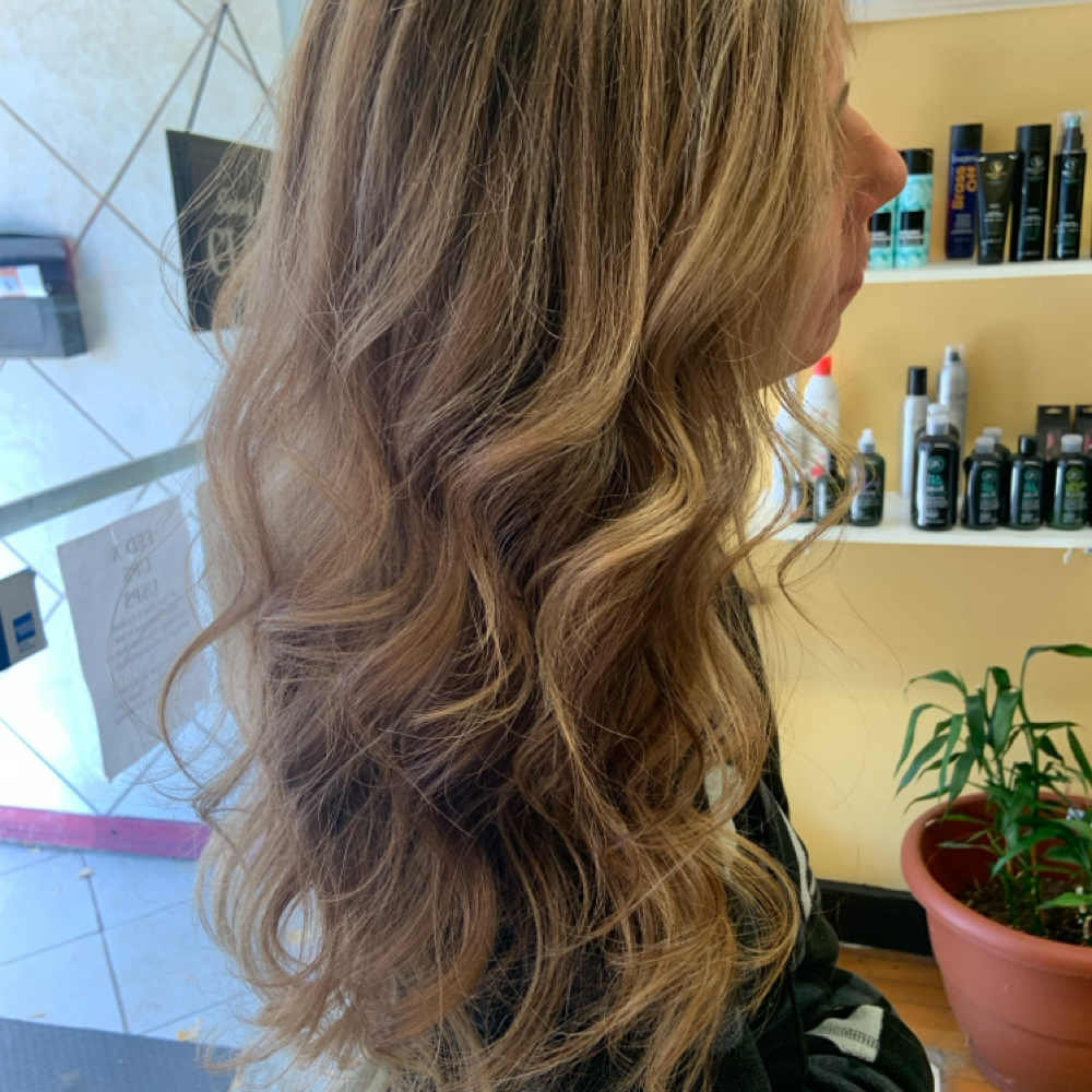 Partial Highlight at Something To Talk About Salon in Marion, NC
