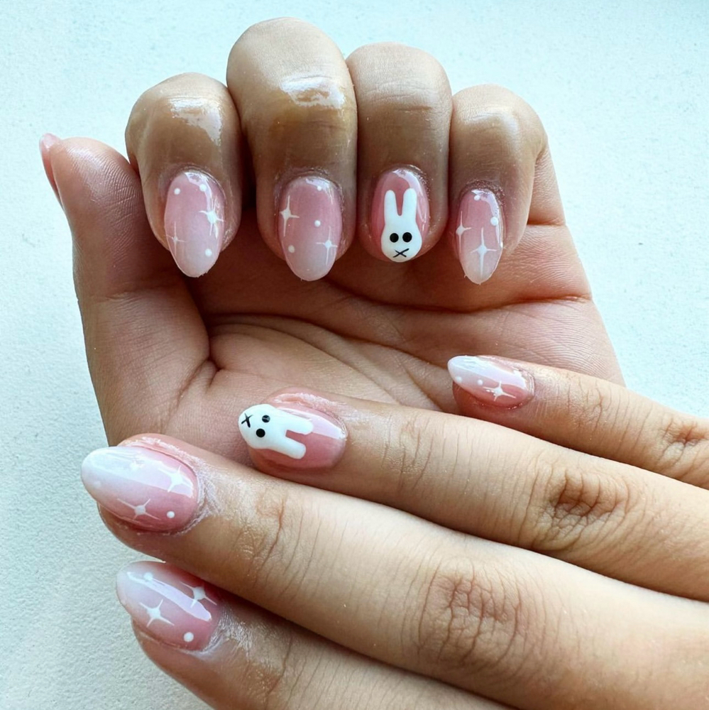 Structured Manicure w/ Artwork