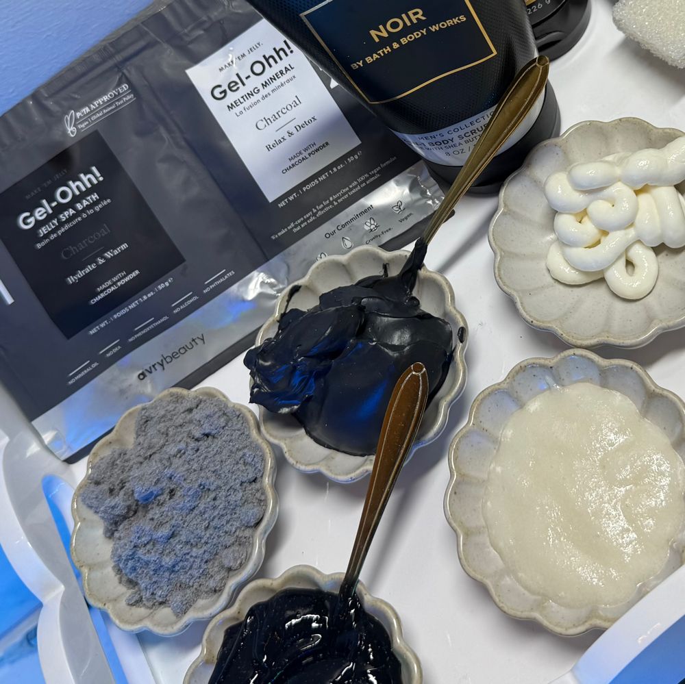 Charcoal Detox Pedicure