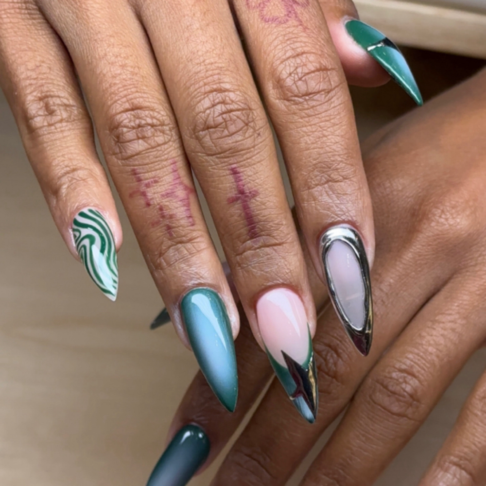 Long Gel-X Full Set at nailelixiir in Coventry Township, OH