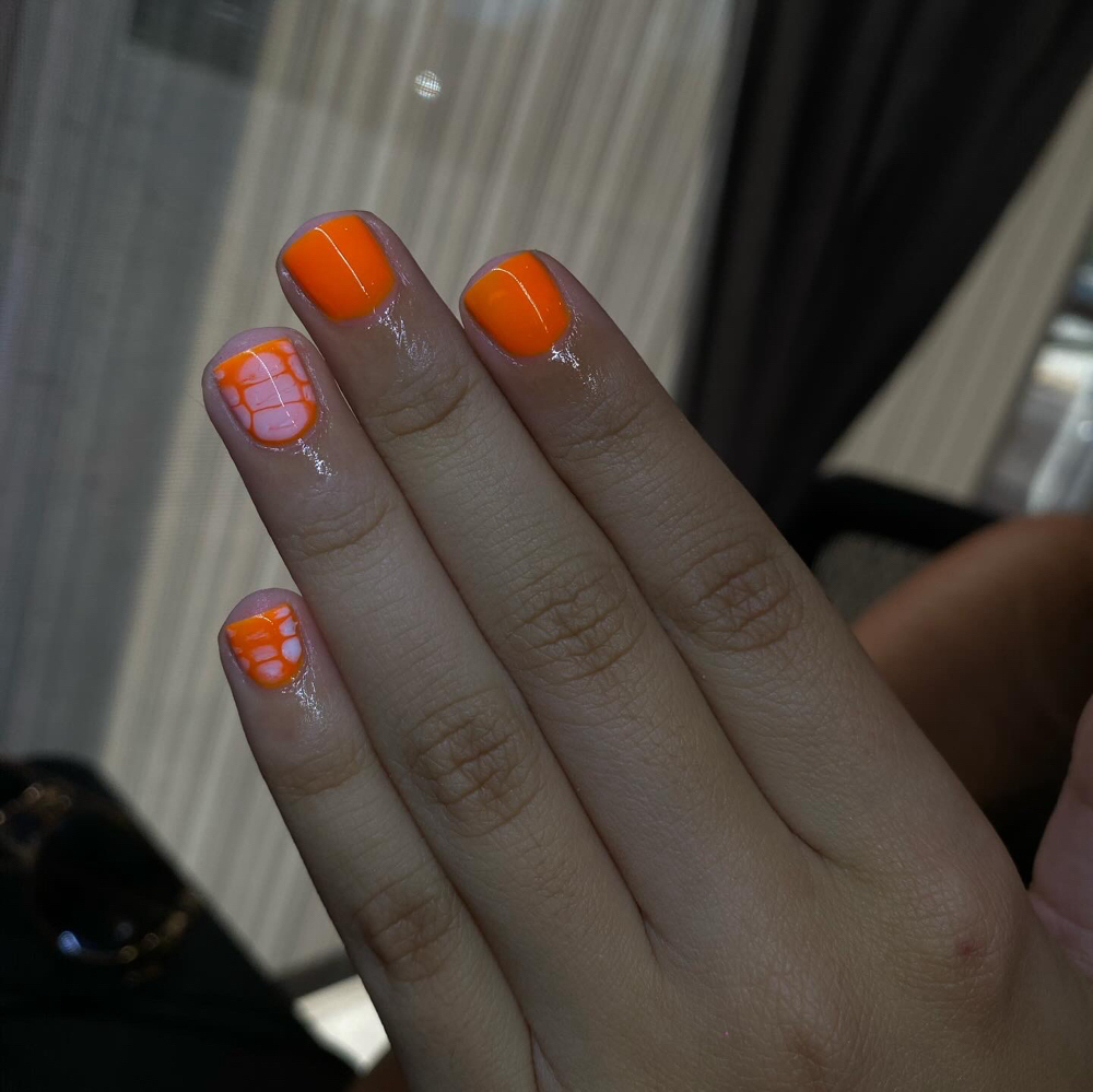Structured Manicure at Shell Nailed It in Kerman, CA