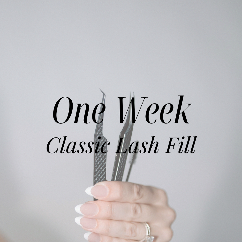 1 Week Classic Lash Fill at Melrose Beauty Studio in Mentor, OH