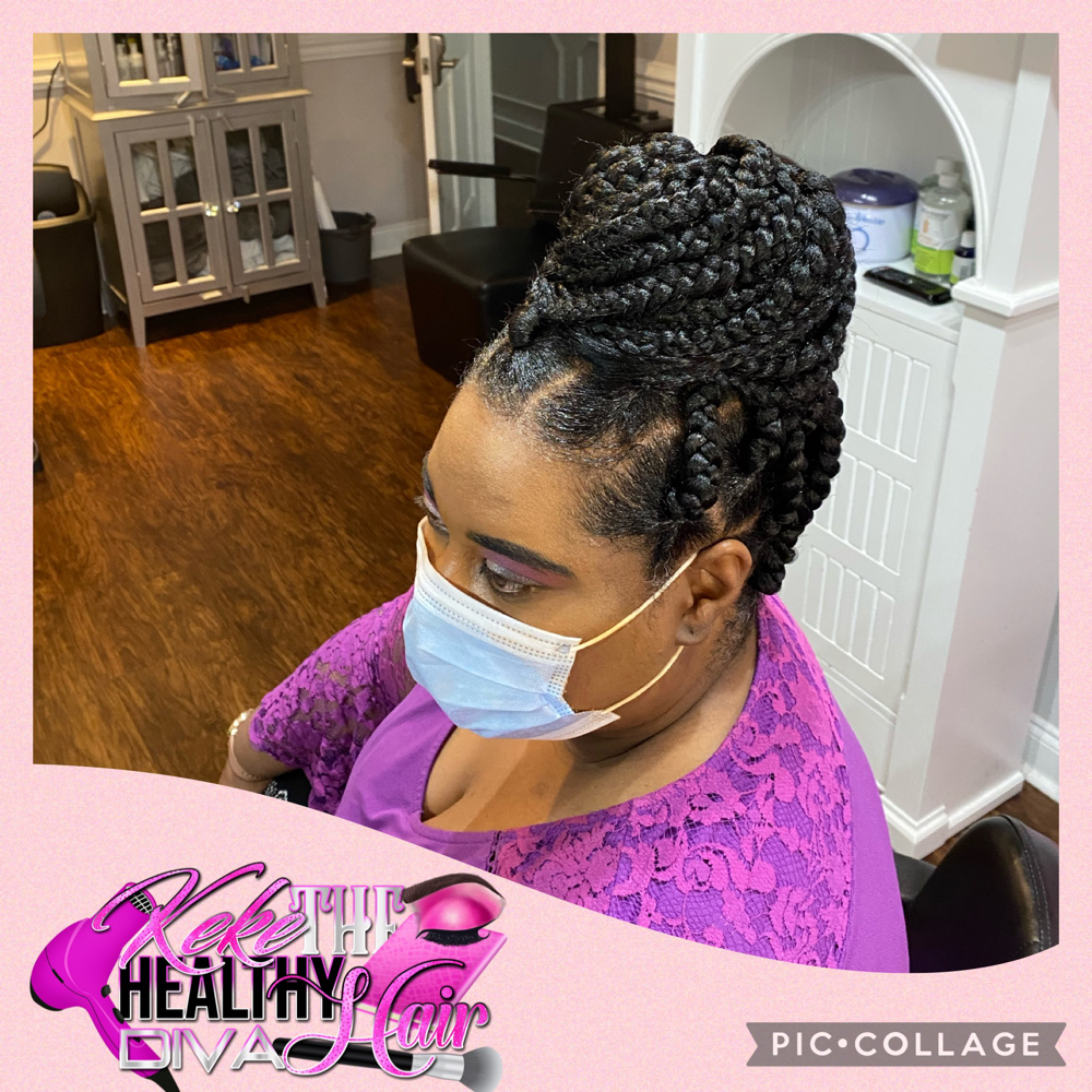 Large Box Braids (Only On Monday's)