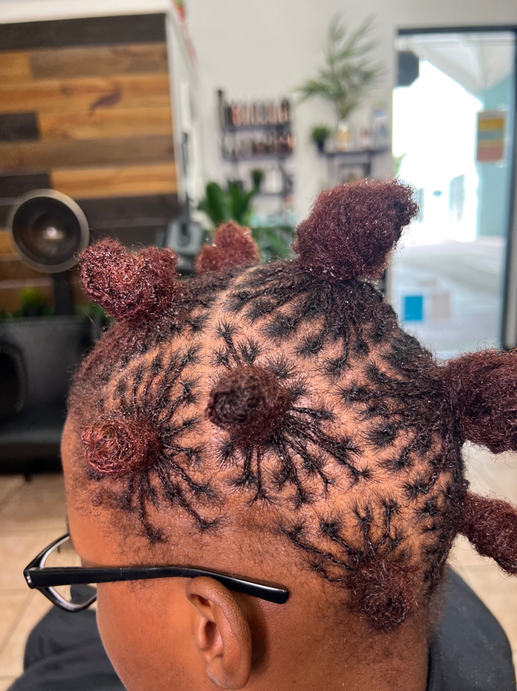Mico Locs Install at Godiva Beauty,LLC in Lauderhill, FL
