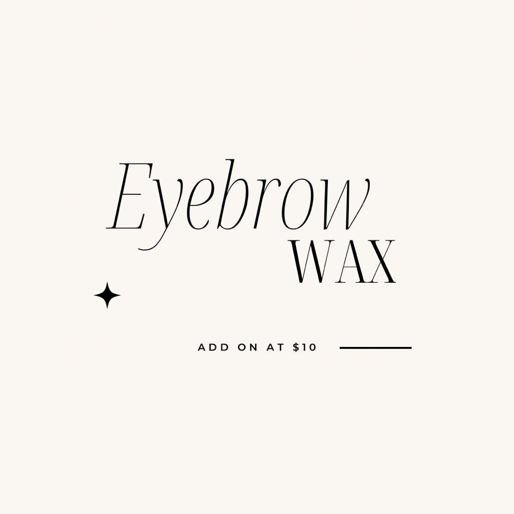 Eyebrow Wax Add-on