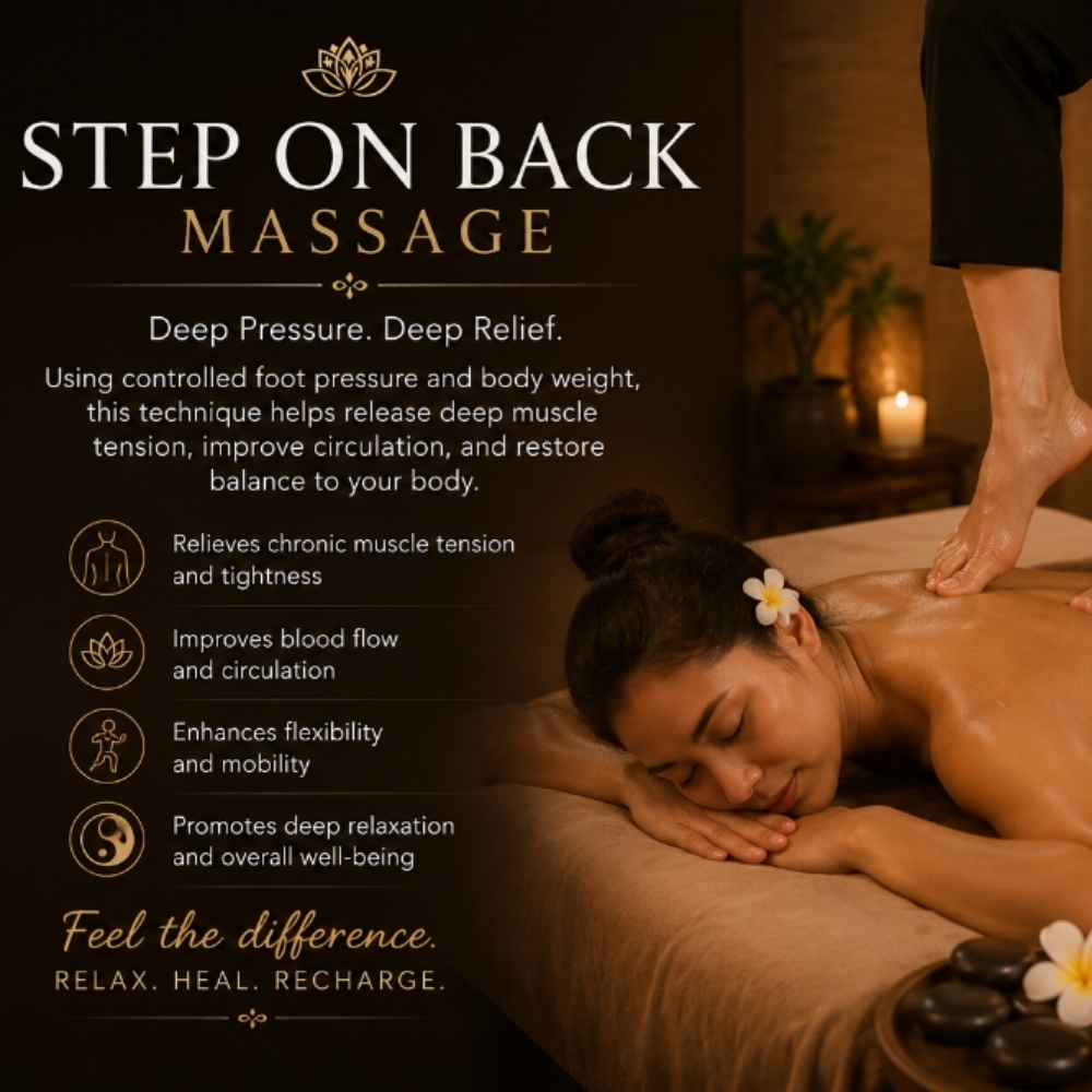 Step On Back at Bali Massage in Lawton, OK