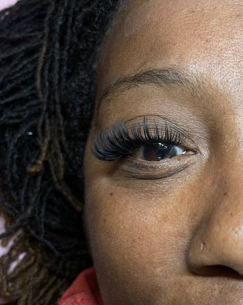 Wet Wispy Lashes