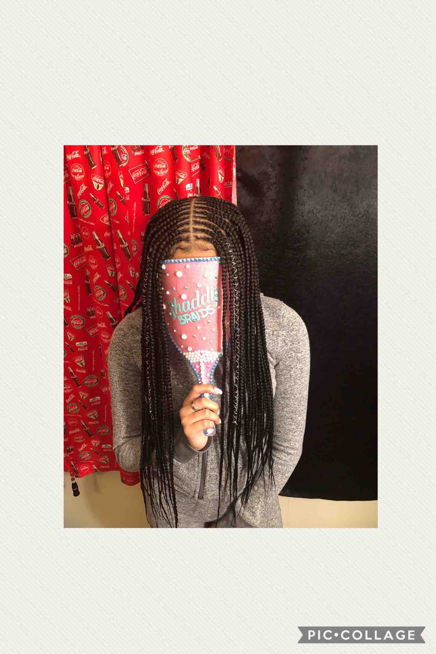 Side/Middle Part Braids