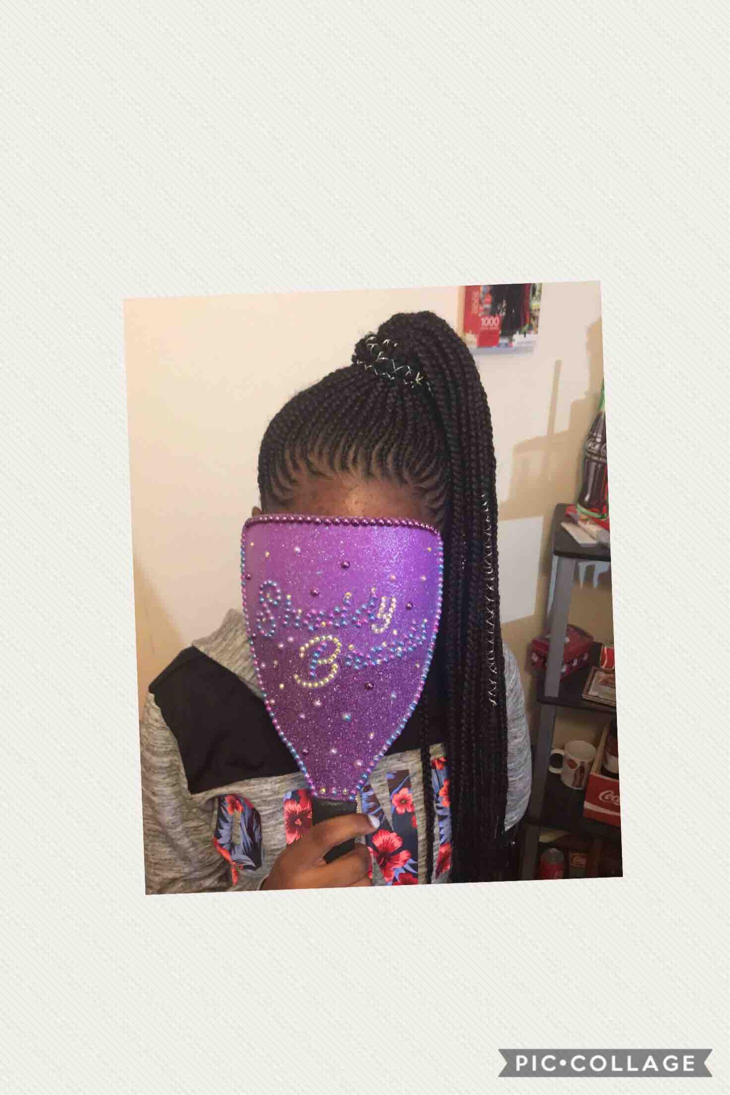 Small Braided Ponytail