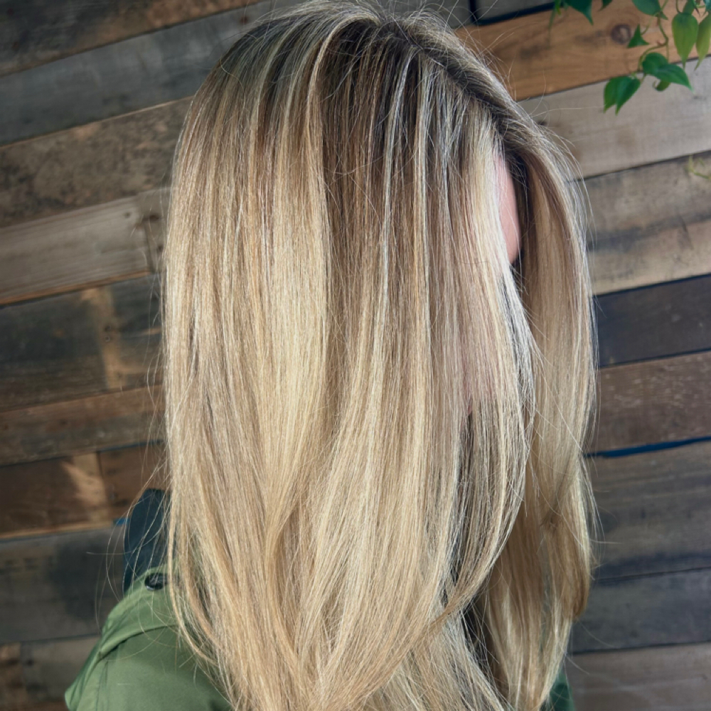 Partial Highlight at rEVAmped hair in Akron, OH