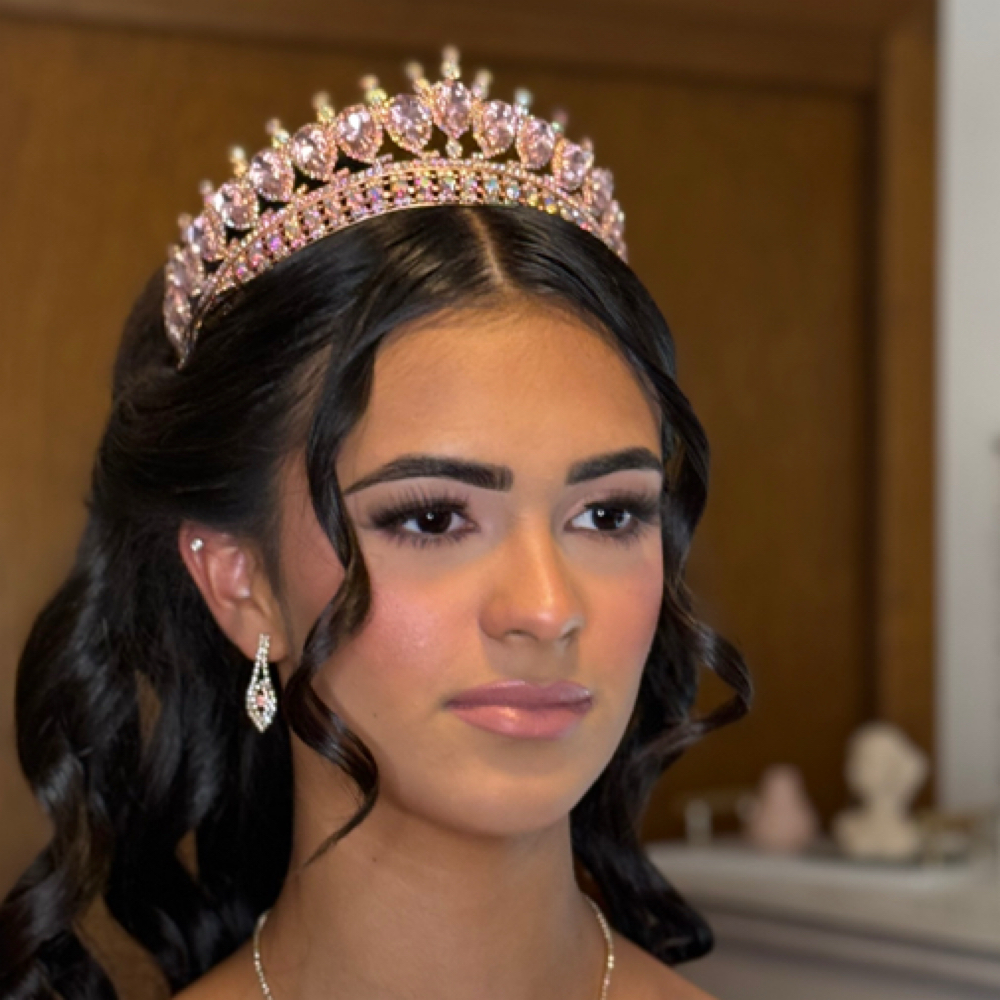 Quincenera makeup at The Angel Collective in South Sioux City, NE