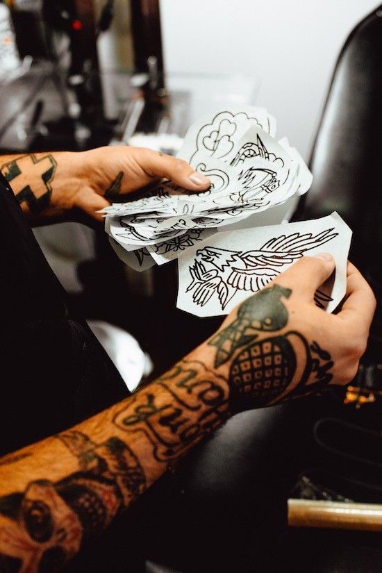 Black & White Tattoo