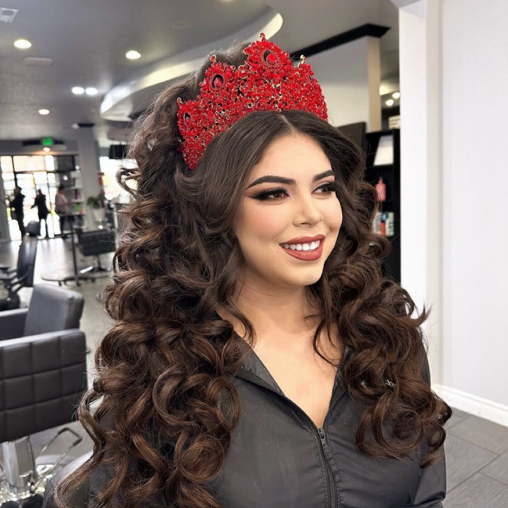 Quinceñera Hair & Make Up at Studio41 in Pasco, WA