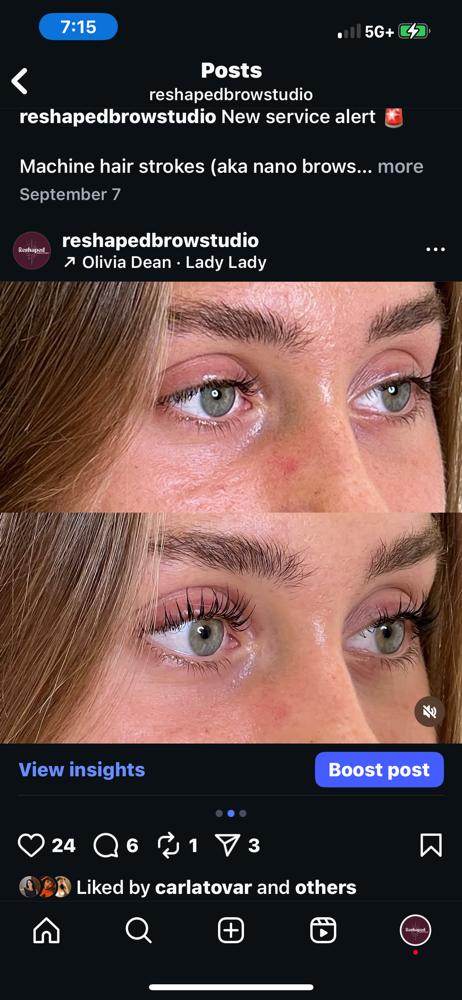 Eyelash Lift And Tint