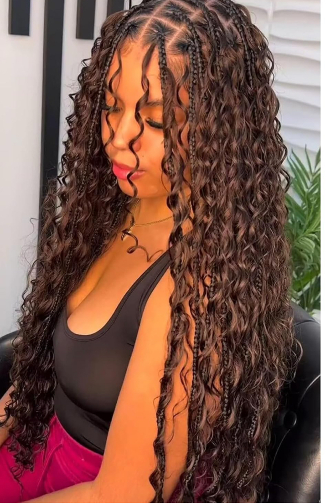 BRAIDS - BOHO KNOTLESS