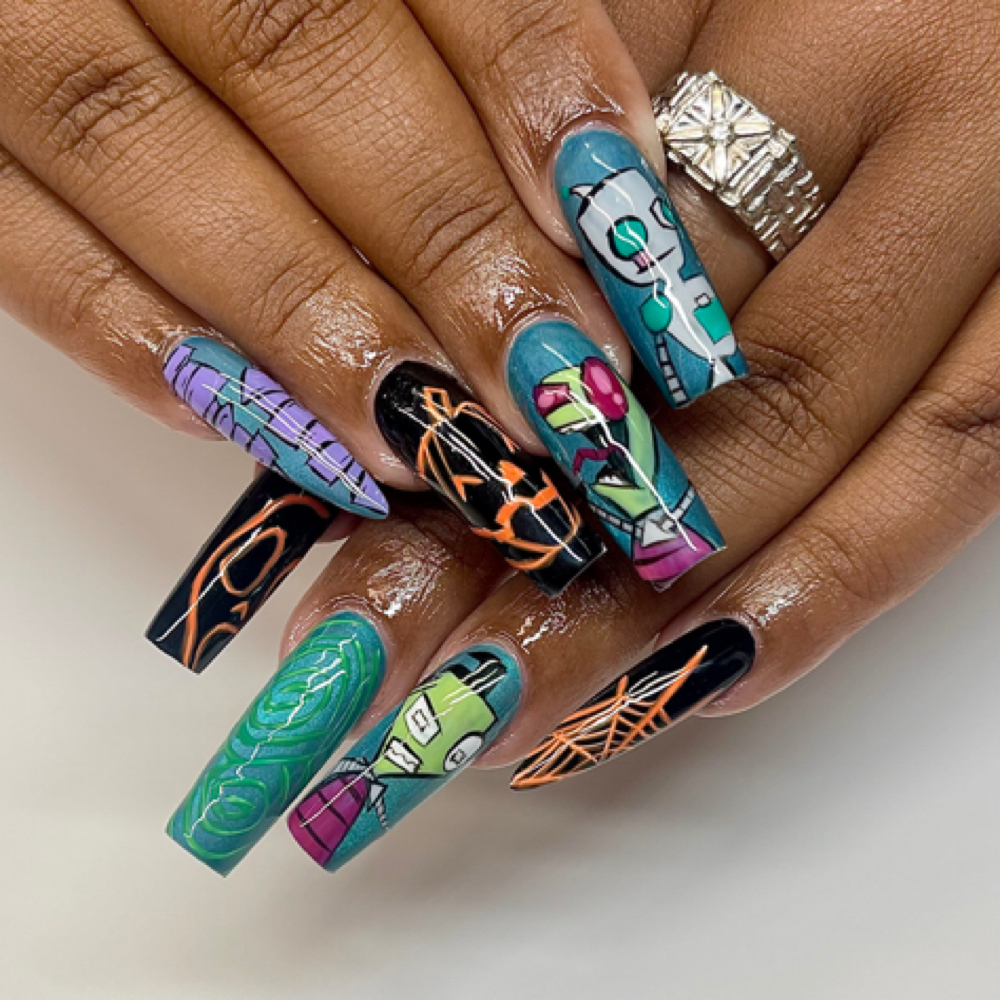 ⋆｡°✩Aprés GelX (Extensions)✩°｡⋆ at Nails by Chobe in Clinton, MD