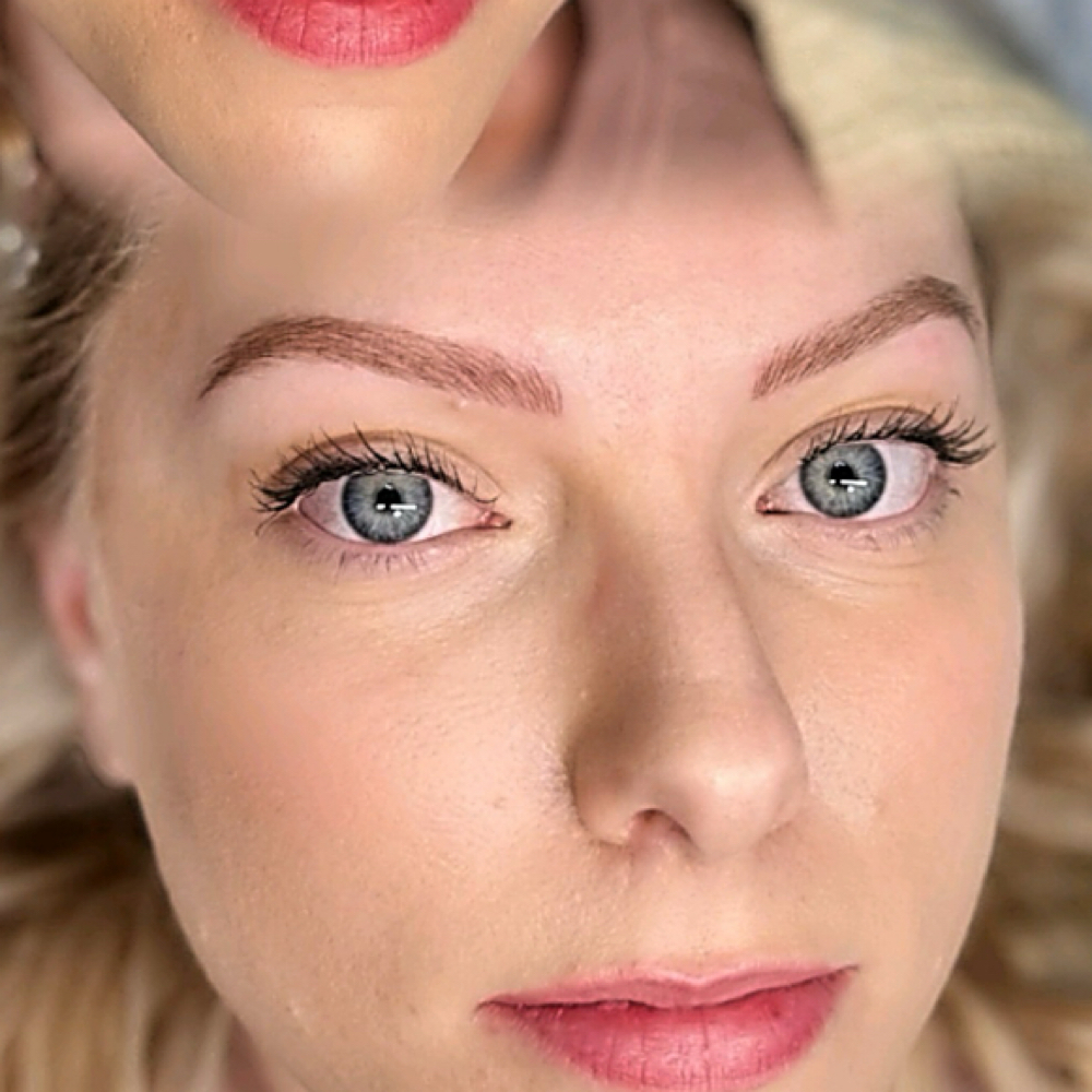 Combo Brow (blade and shade) at Permanent Beauty By Andrea in Warner Robins, GA