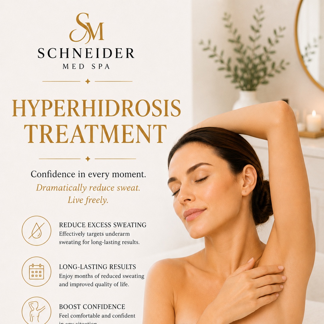 Hyperhidrosis Treatment at Schneider Med Spa in Ocoee, FL