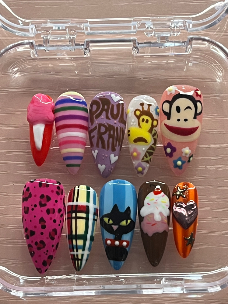 Tier 4 Nail Art (add-on) at priscilla.sets in Riverside, CA
