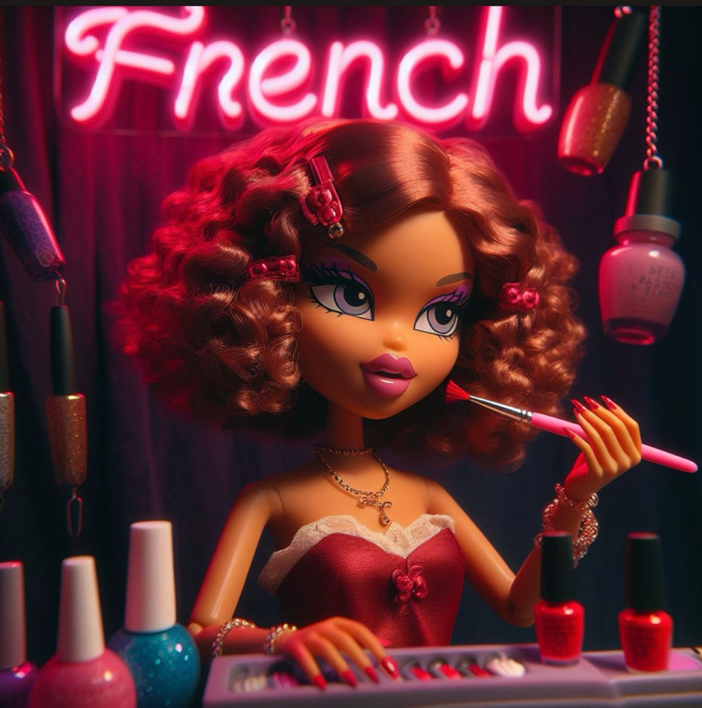 French Art Work Add On