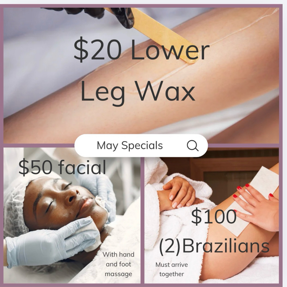 May Specials at The Gleaux Lab/Charmed Beauty, LLC in West Monroe, LA