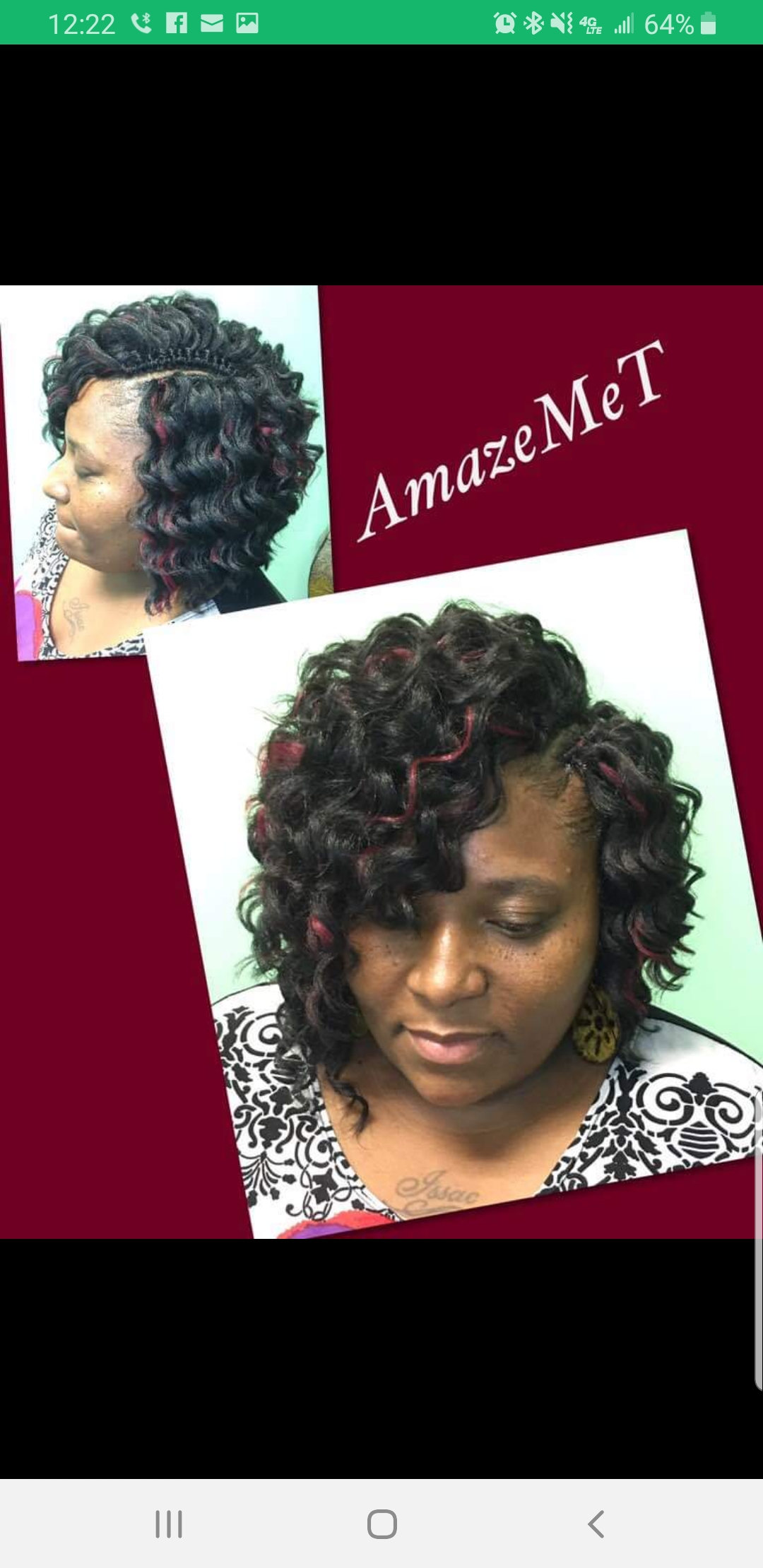 Crochet Style Small/ Bob Style