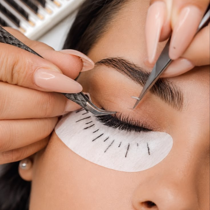 Lash Extensions One Week Refill at All in one beauti and Training studio in Brooklyn, NY