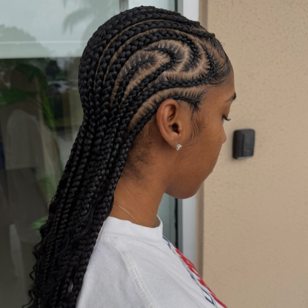 Maze Stitch Braids (Hair Included) at Livloveplaits in Pembroke Pines, FL