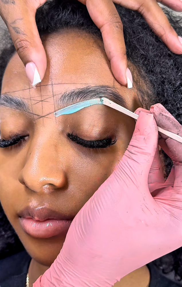 Eyebrow shaping