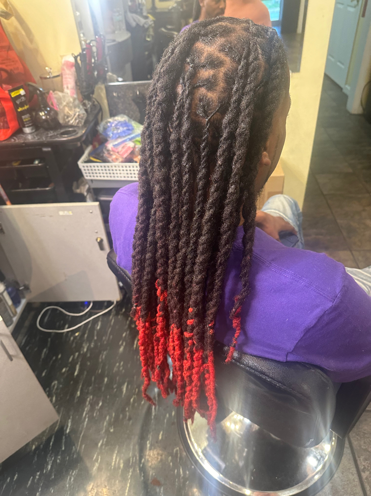 Dread Retwist at Shay’s Hairtique in Little Rock, AR