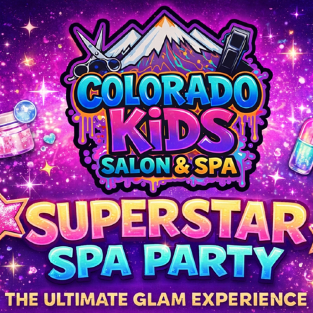 Superstar Spa Party Of 8 at Colorado Kids Salon & Spa in Longmont, CO