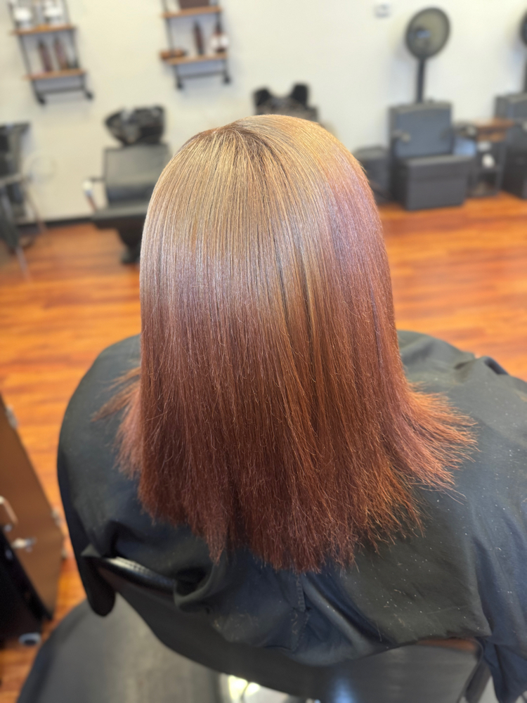 Hair color transformation service