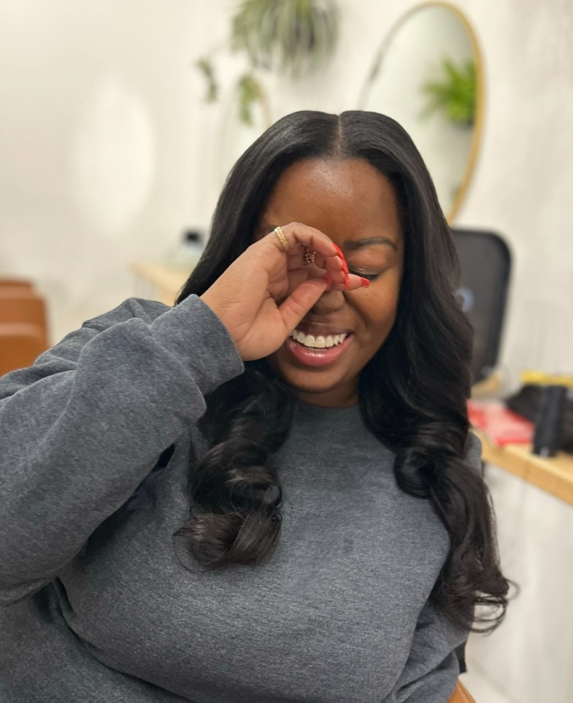SILK PRESS W/ CLIP INS ADDED at MUNROE in Tempe, AZ