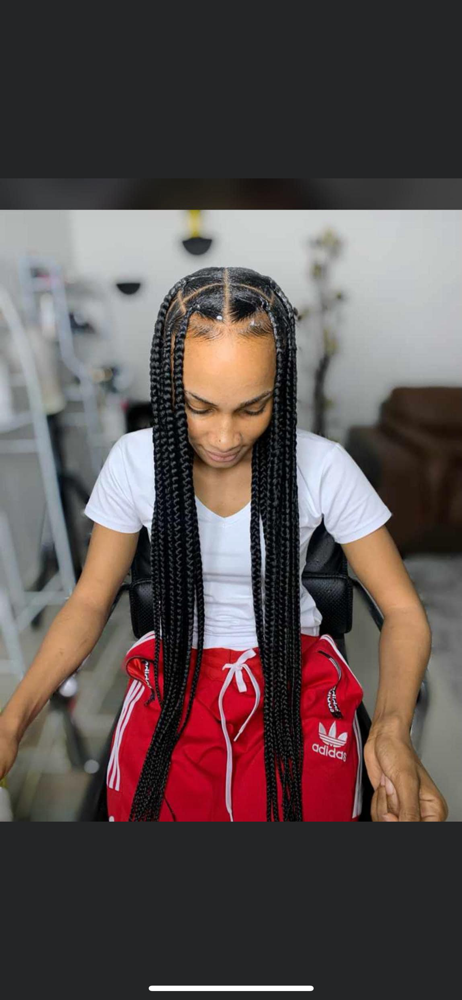Jumbo Knotless Braids