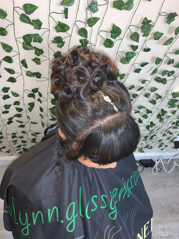 Formal Updo at To Be Crowned By Nina Lynn in Emmaus, PA