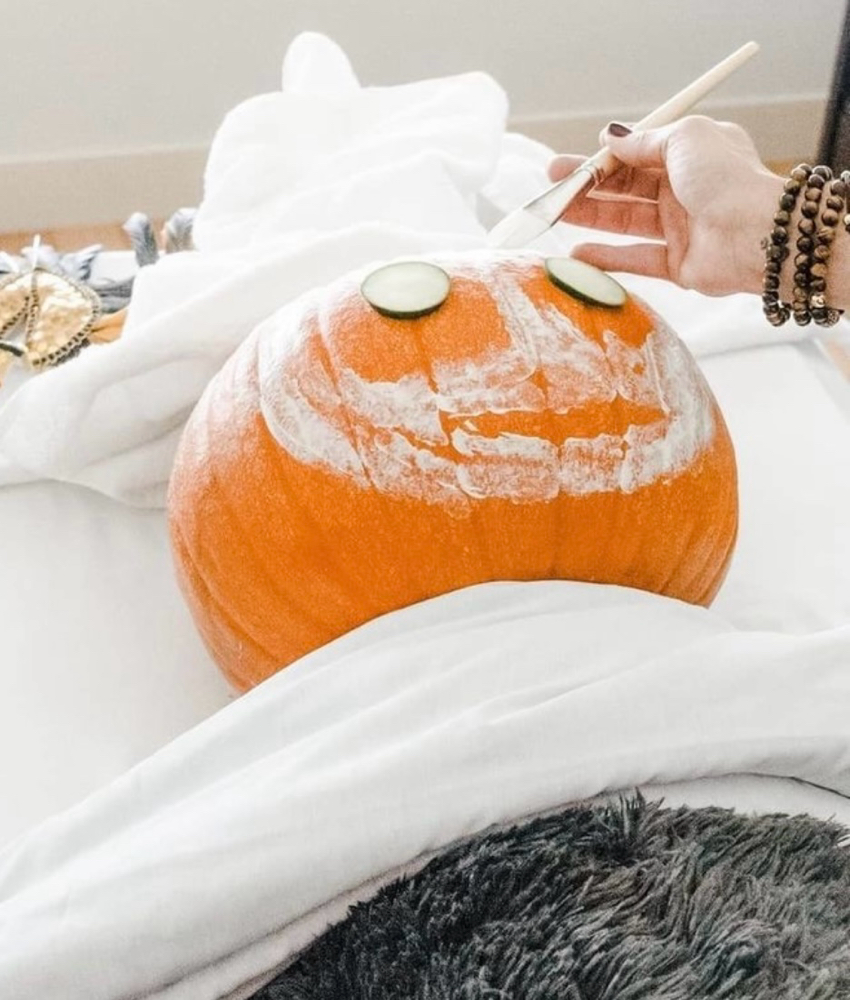 The Golden Harvest Pumpkin Facial