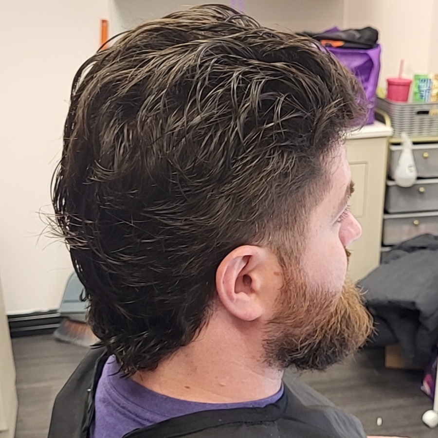 Men's haircut at VS Hair By Sarah in Ann Arbor, MI