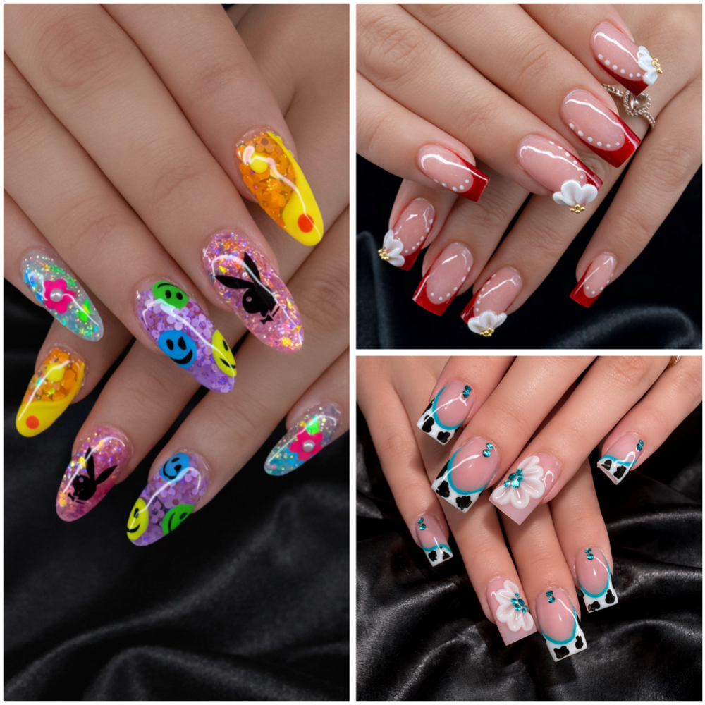 Tier 3 Full Nail Set at Stephanie's Glam Cave in Princeton, TX