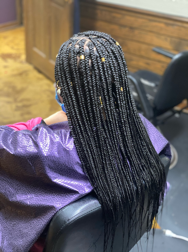 Medium Box Braids at Glamour Assassin in Jackson, MS