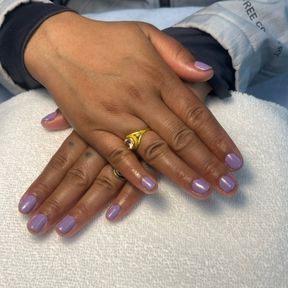 Deluxe Manicure at Amit Hair and Nail Salon in FAIRFIELD, OH