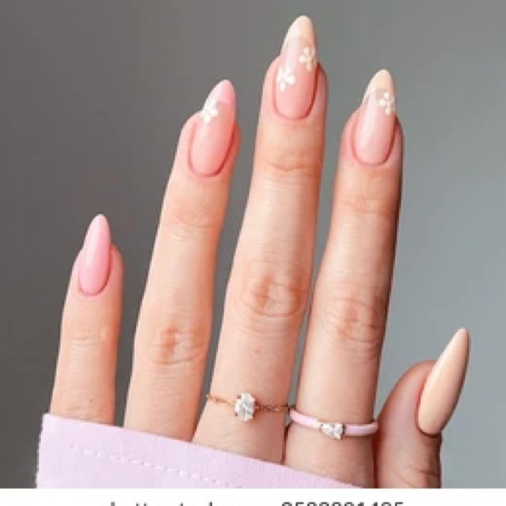 Gel Extension full set at Vibe Hair Studio in Baldwin City, KS