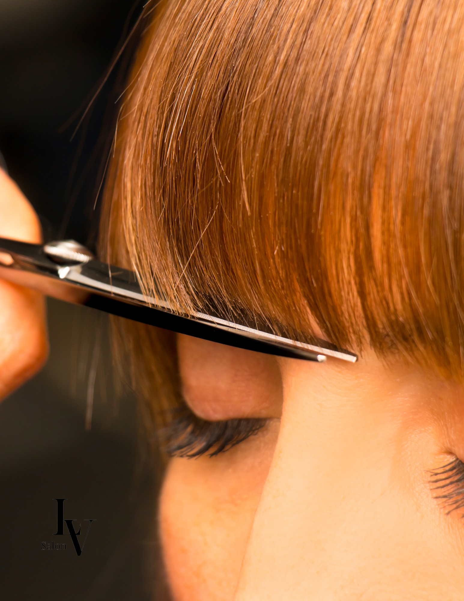 Women's Bangs, or Fringe Cut