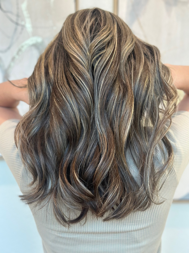 Full Highlight, Base Color, Cut