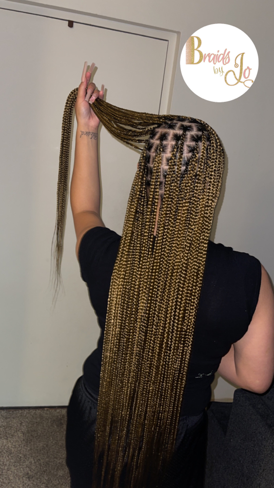 Smedium Knotless Braids